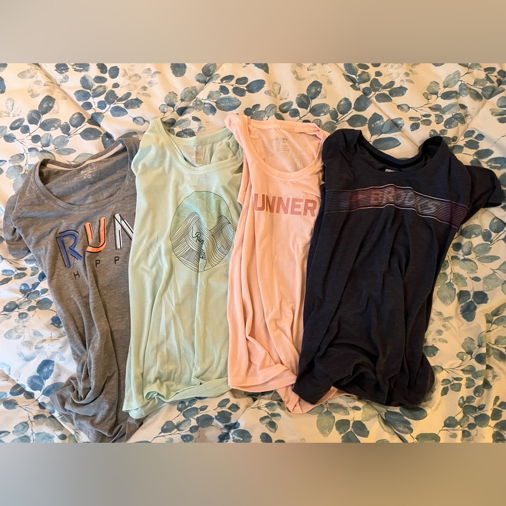 Bundle of 4 Brooks Running Tee